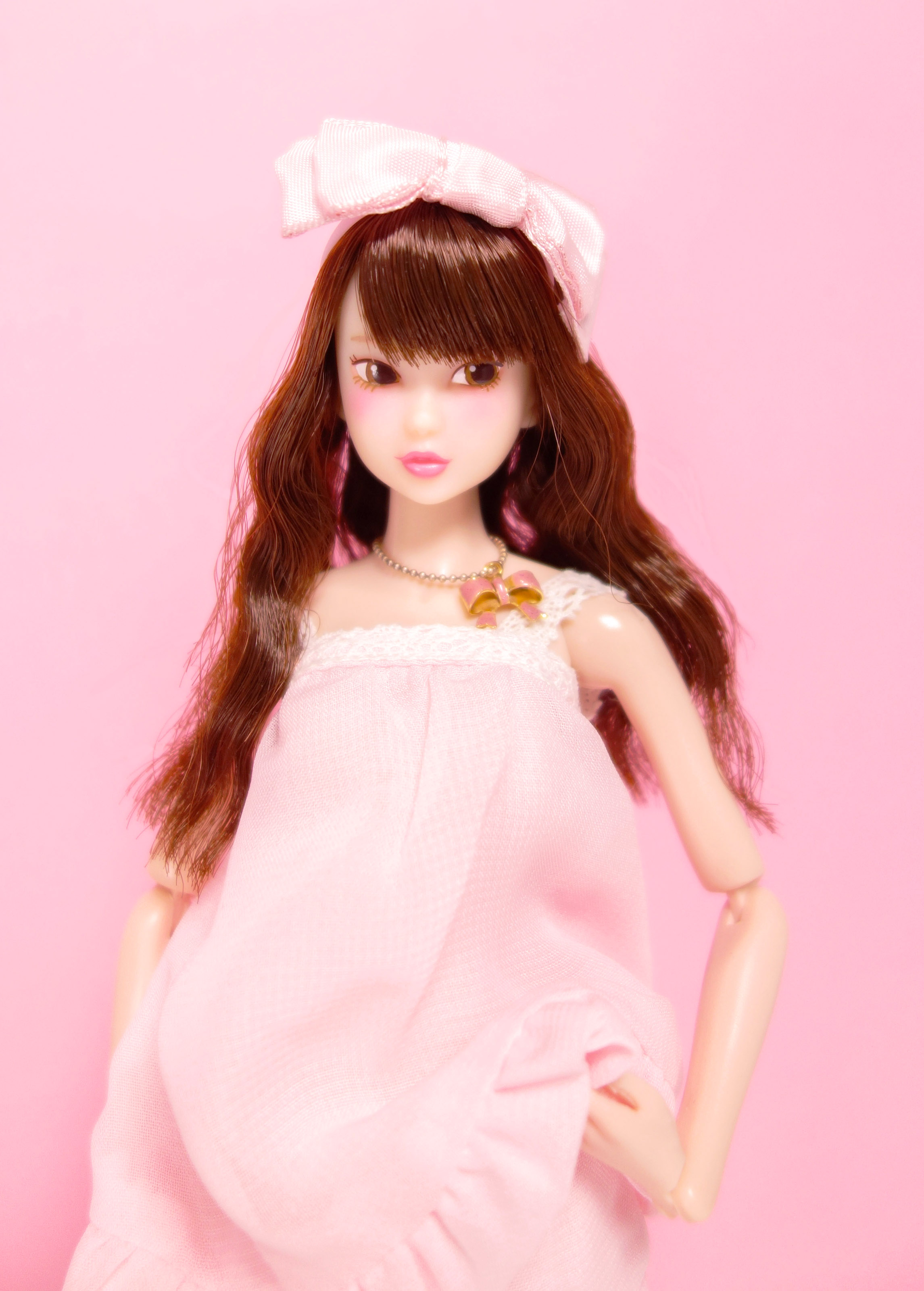 Pink babydoll | Almond-eyed Beauties